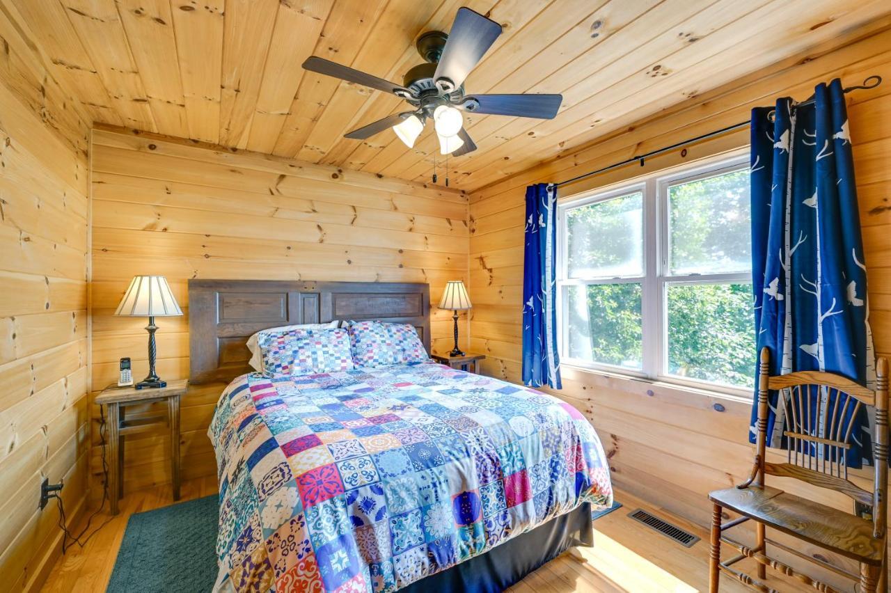Warm And Cozy Cabin With Deck On Top Of The Blue Ridge Fancy Gap Экстерьер фото