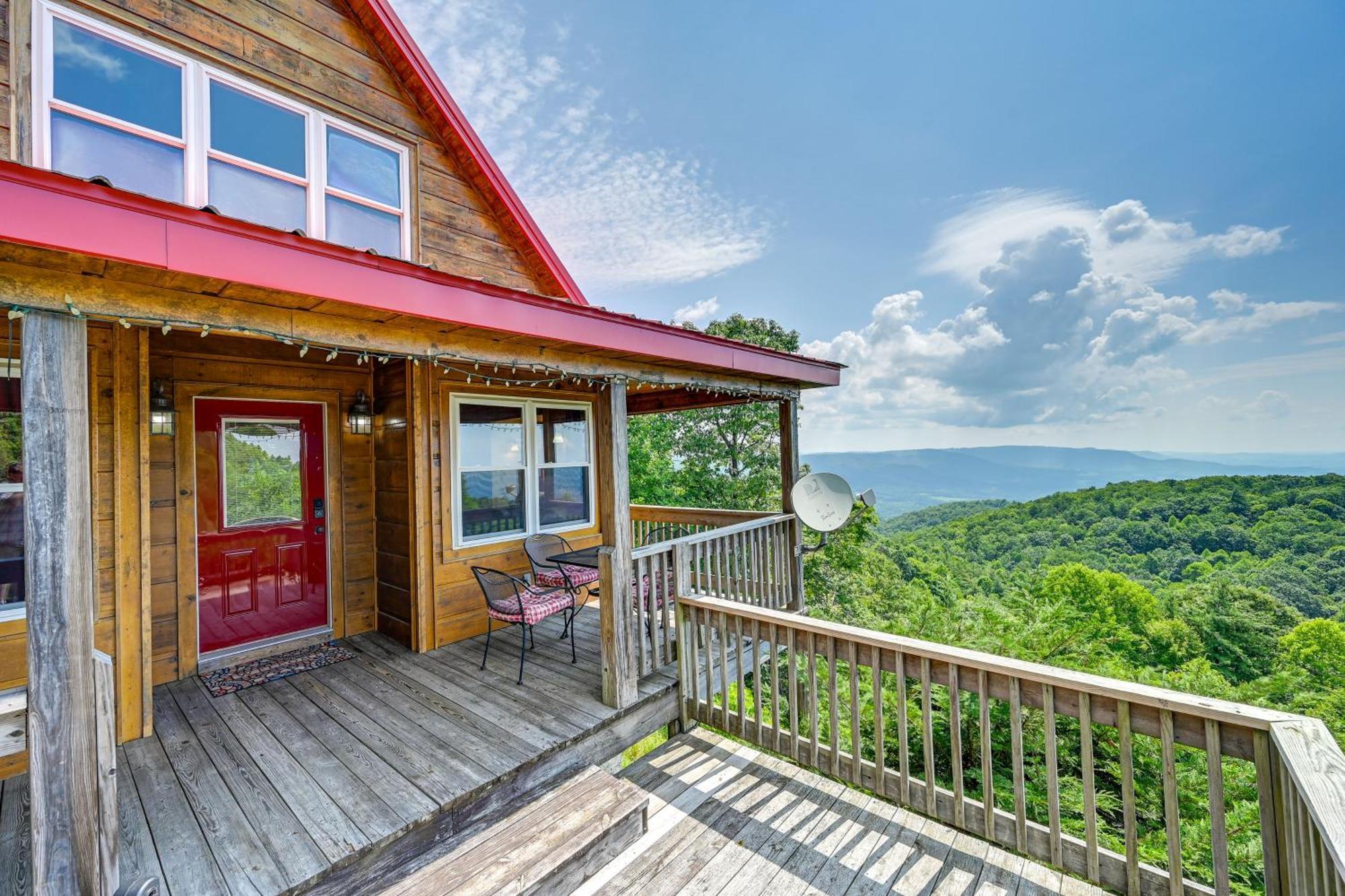 Warm And Cozy Cabin With Deck On Top Of The Blue Ridge Fancy Gap Экстерьер фото
