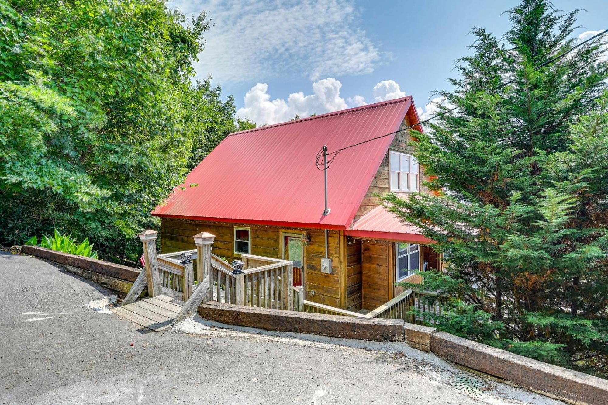 Warm And Cozy Cabin With Deck On Top Of The Blue Ridge Fancy Gap Экстерьер фото